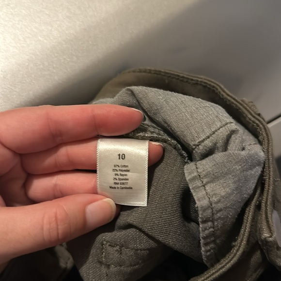 ANA Olive Jeans, Skinny Ankle 10 - Picture 4 of 5